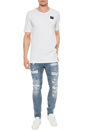 Appliqued t-shirt, zdjęcie 2 Appliqued t-shirt od Philipp Plein